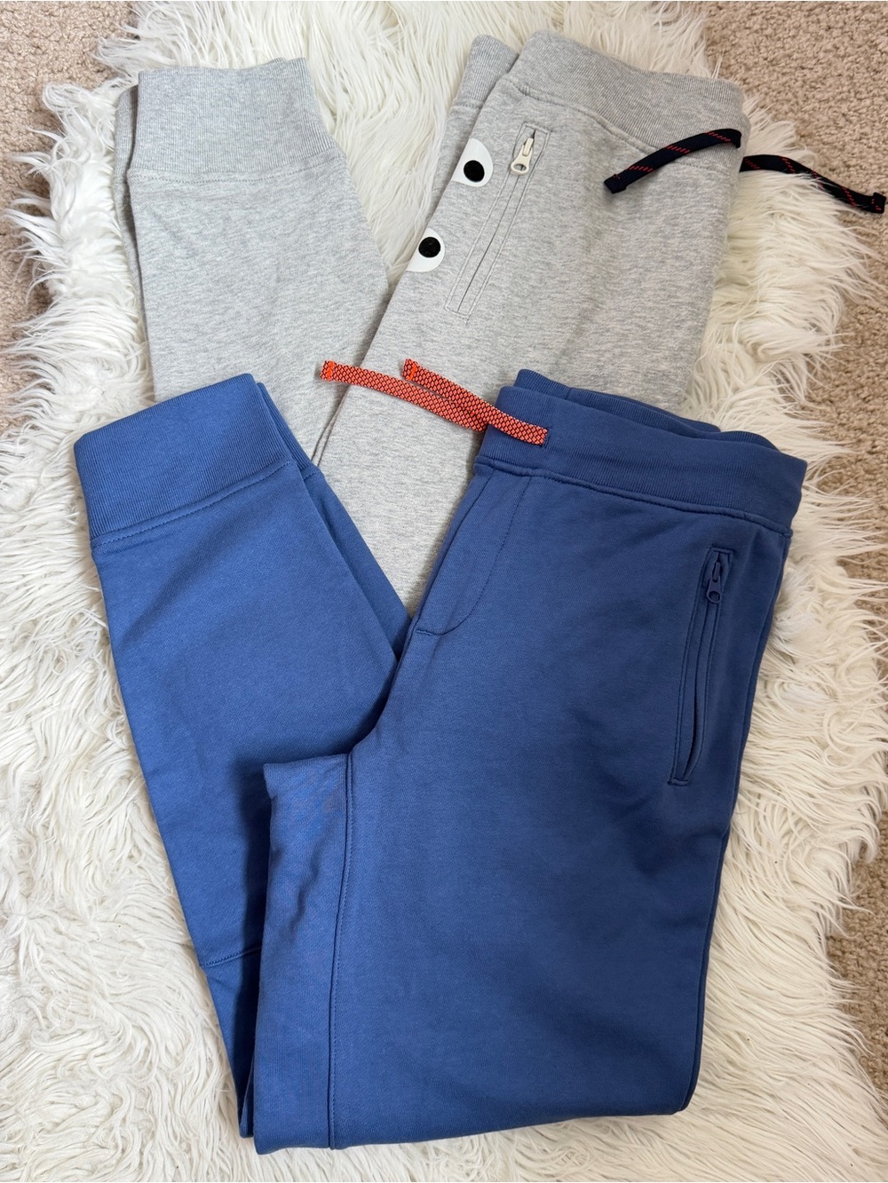 Lot of 2 J.Crew Crewcuts Boy’s terry sweatpants jogger XL 12-14